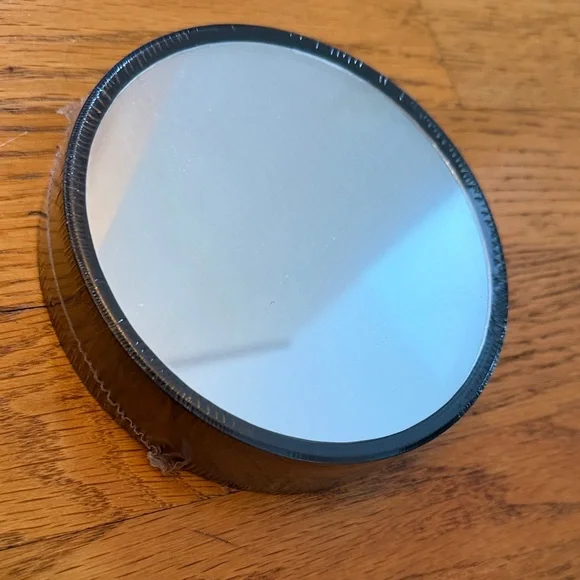 Round Black Mirrors -one 6 inches, one 5 inches NEW! - Picture 3 of 6